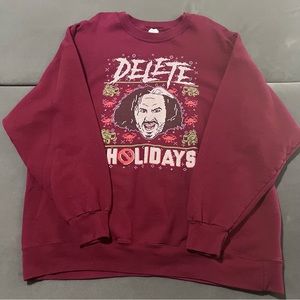 WWE / AEW - Matt Hardy Delete the Holidays Christmas Sweater / Crewneck!